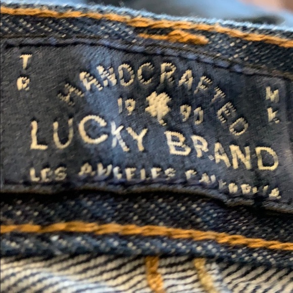 34/32 Lucky 361 Vintage Straight Leg Jeans - Picture 7 of 10